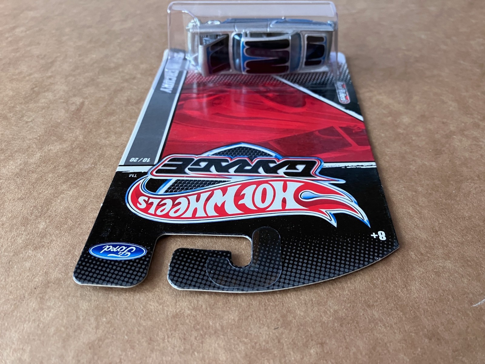 2010 Hot Wheels Garage ’56 Mercury Real Riders Silver, Blue and Black