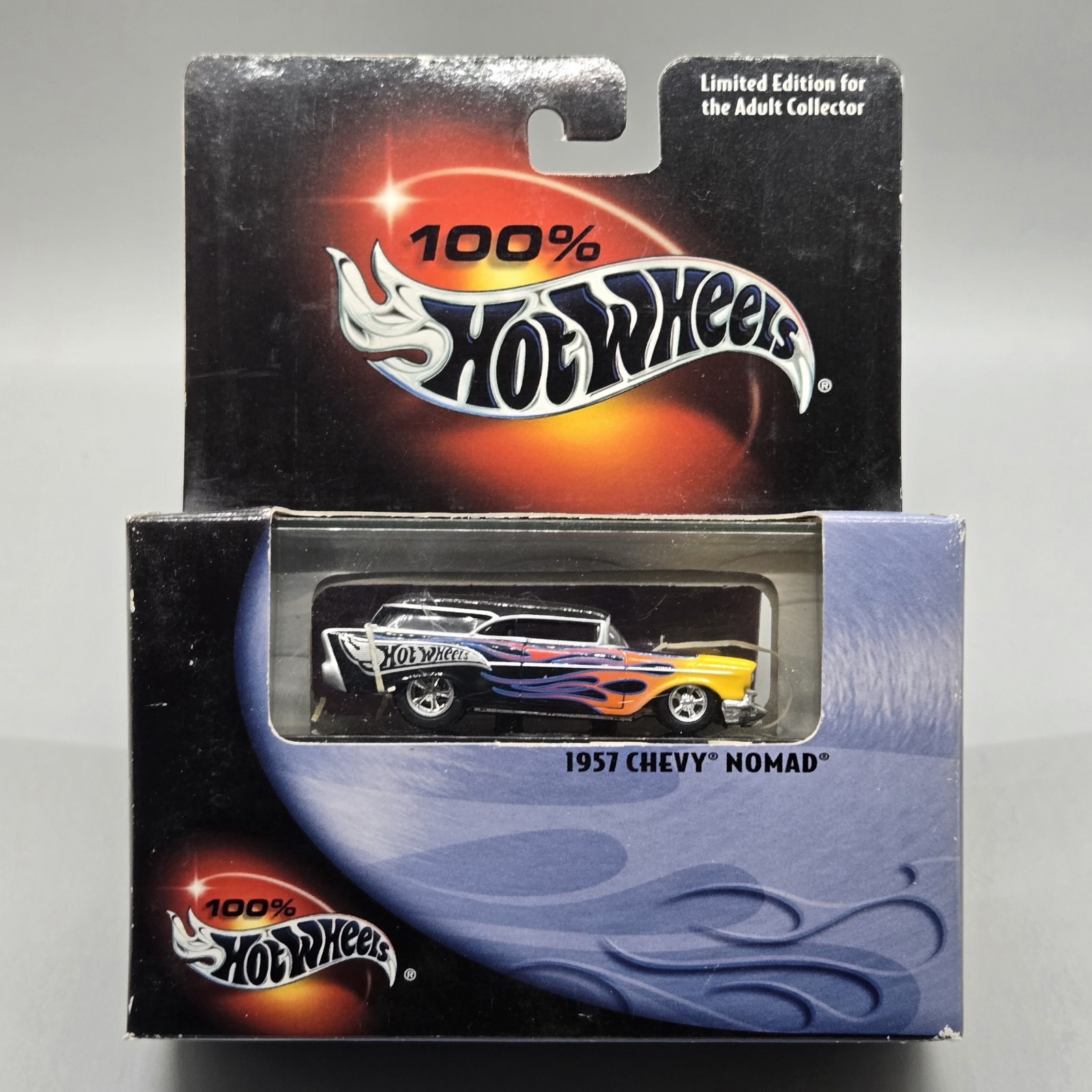 1957 Chevy Nomad Black Flames 29697 2000 Hot Wheels 100%