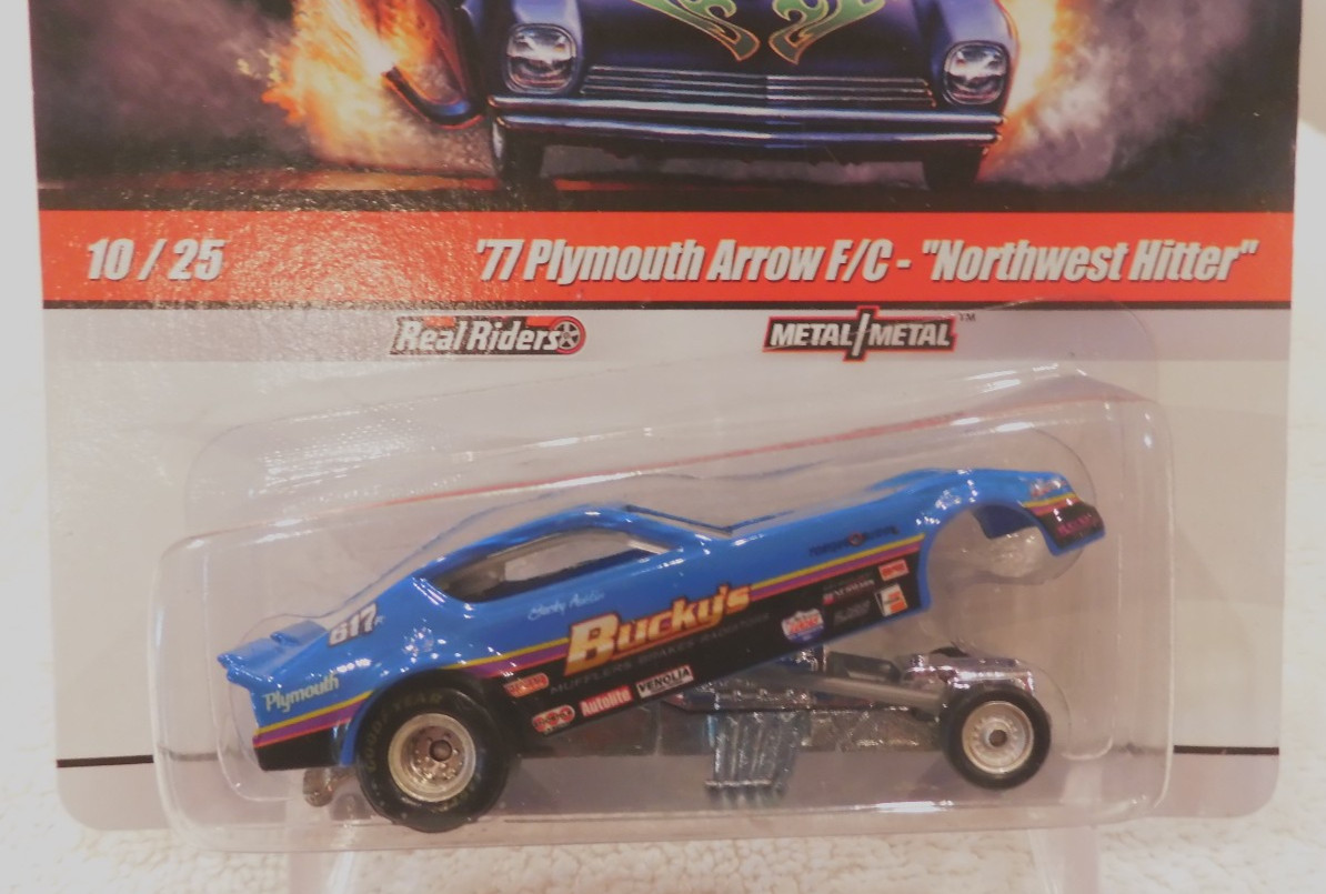 Hot Wheels Drag Strip Demons ’77 Plymouth Arrow F/C Northwest Hitter 10/25