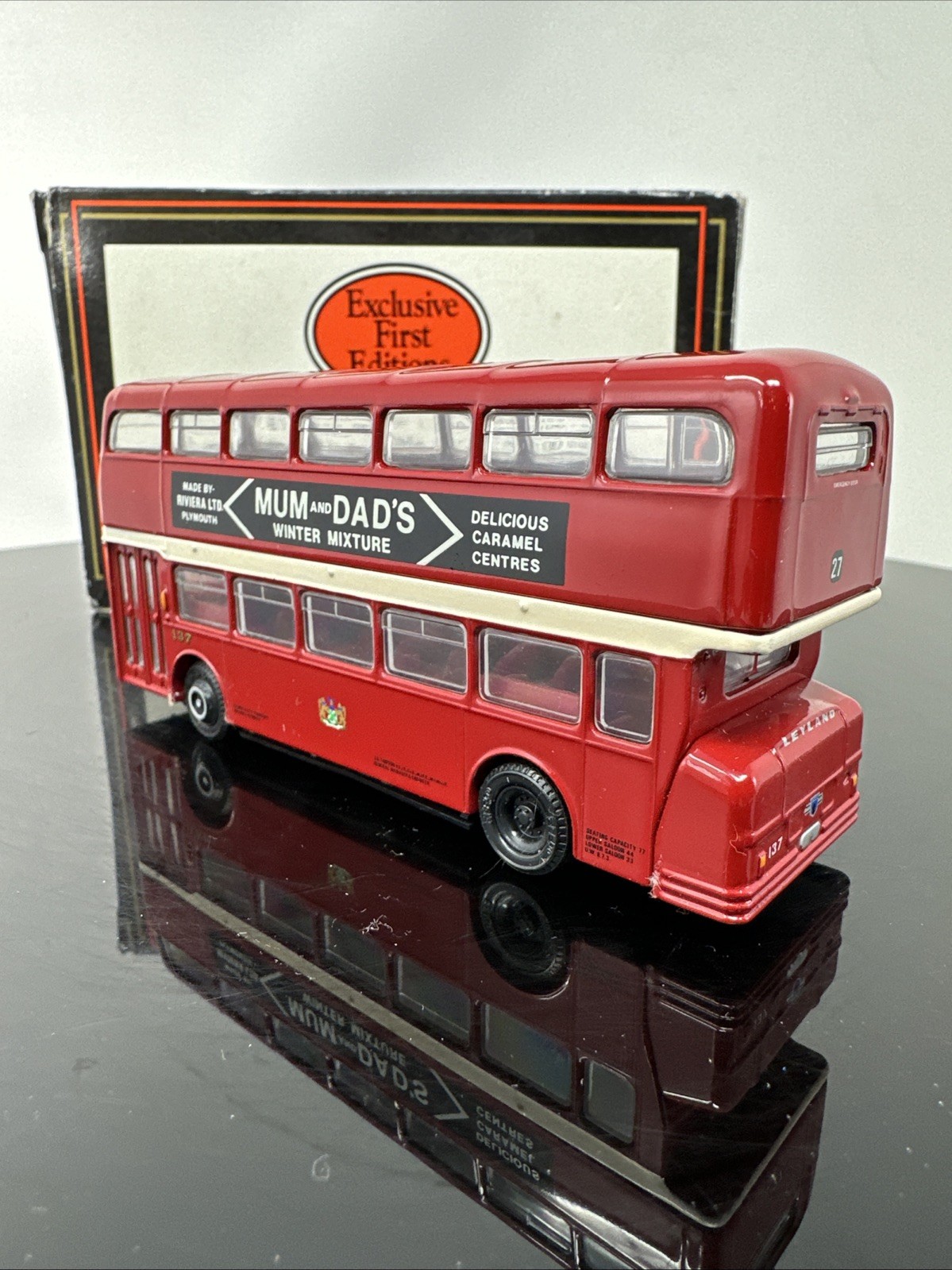 EFE 16505 Leyland Atlantean MCW Plymouth City Bus 27 Bowden Cross Boxed 1:76 MIB