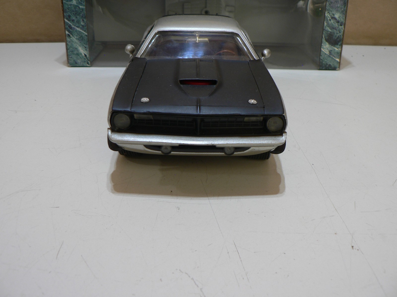 Vintage Ertl American Muscle 1970 Plymouth AAR Cuda Die Cast 1:18 Scale