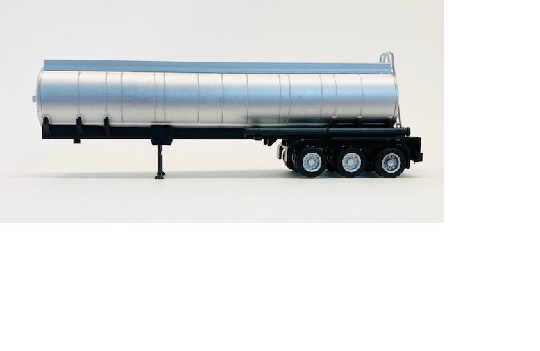 3-Axle Chemical Tanker Trailer Promotex 1/87 HO Scale 5350