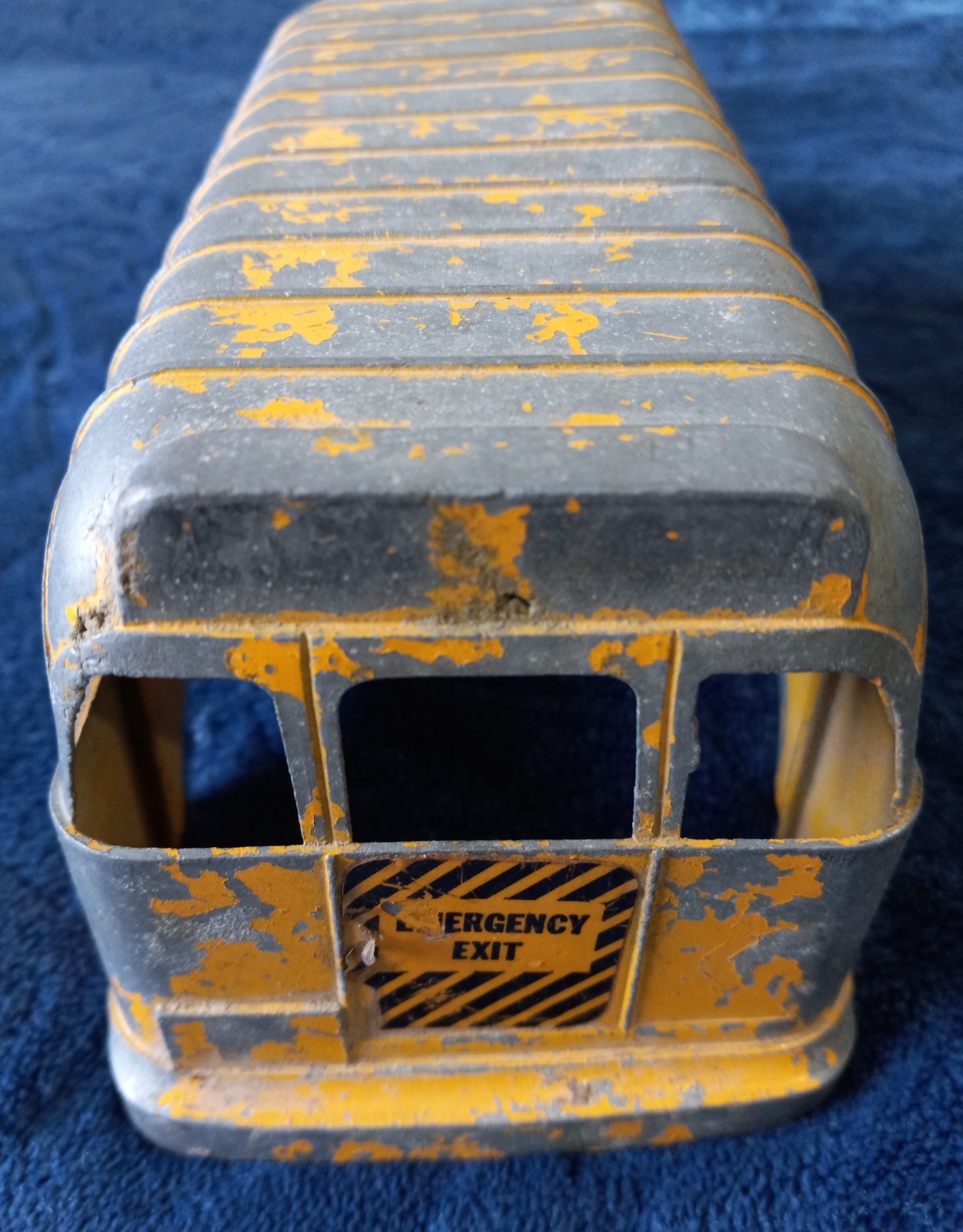 Toy Metal Yellow School Bus ~ Body Only