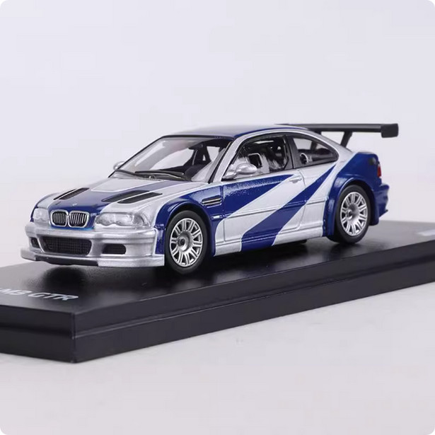 AR BOX 1:64 BMW BMW M3 GTR Need for Speed Assembly Alloy Car Model Collect