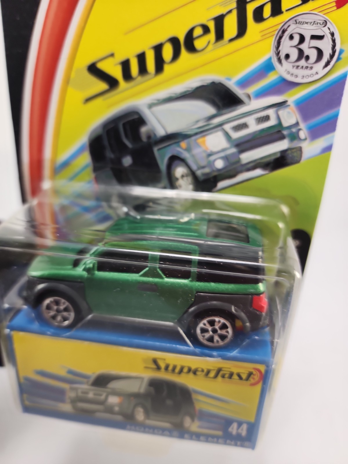 Matchbox ULTRA RARE COLOR Honda Element Superfast Green & Gray 2004 New
