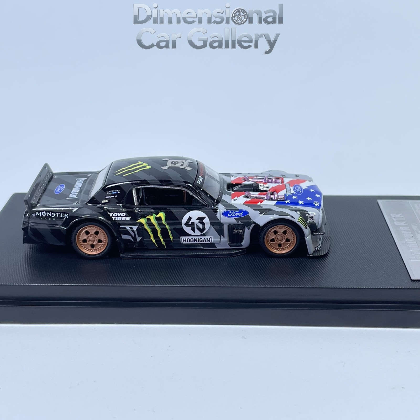 SW Ken Block Ford Mustang Magic Claw painted 1:64 alloy car model