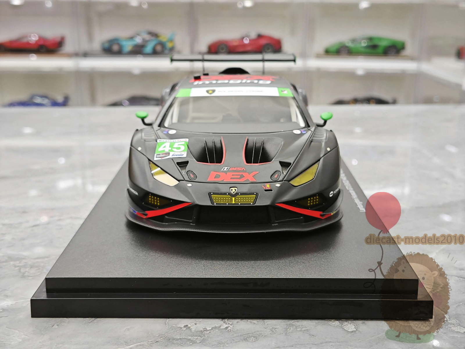 Topspeed 1:18 Lamborghini Huracan GT3 EVO2 2024 Resin Diecast Model Car Gifts