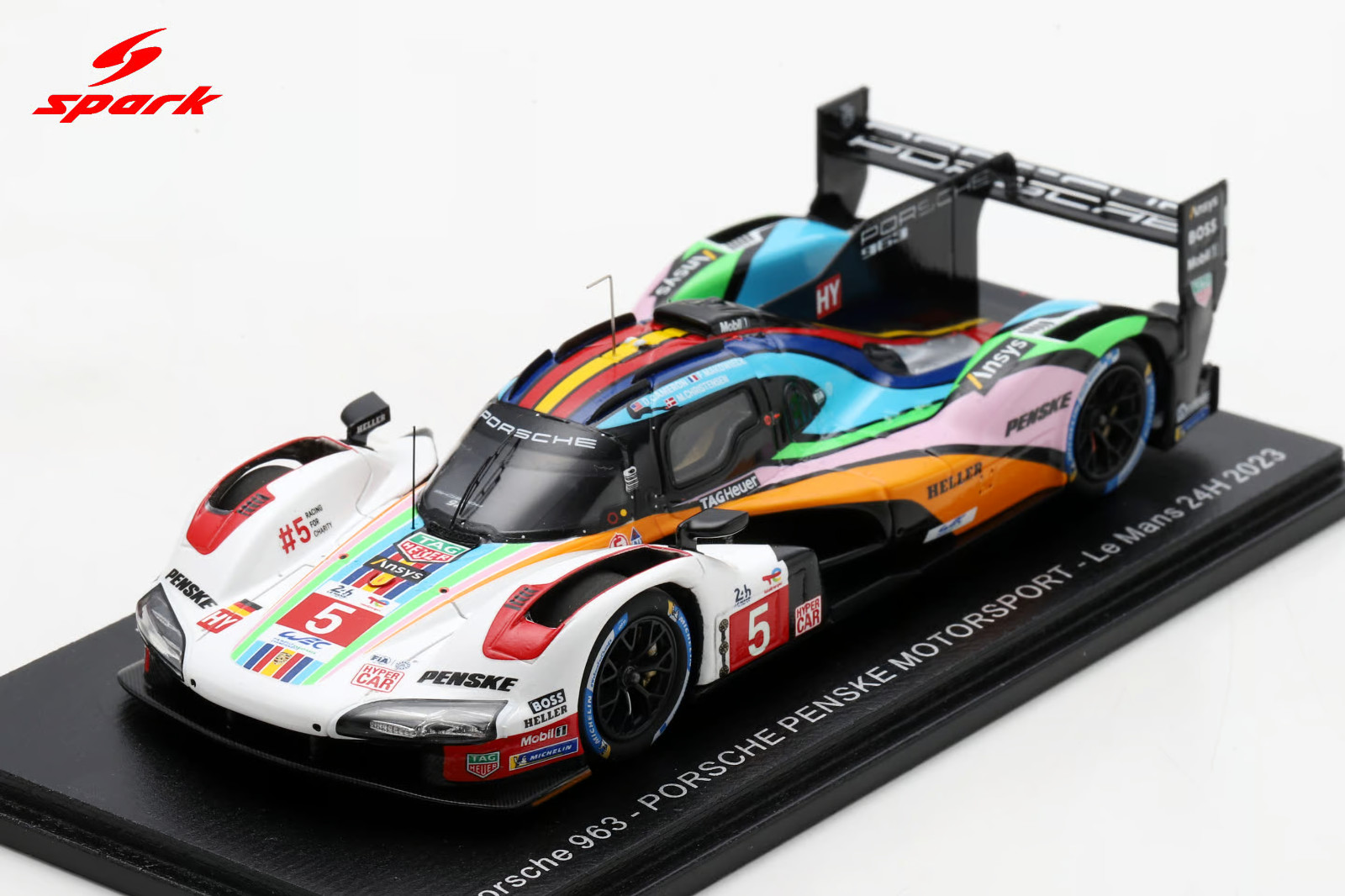 1:43 Spark S8723 Porsche 963 Penske Motorsport No. 5 Le Mans 24H 2023