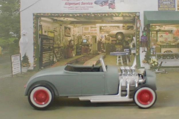 George Barris 1929 Ford Model-A Flathead V8 Emperor Roadster 1/64 Scale Ltd Ed K
