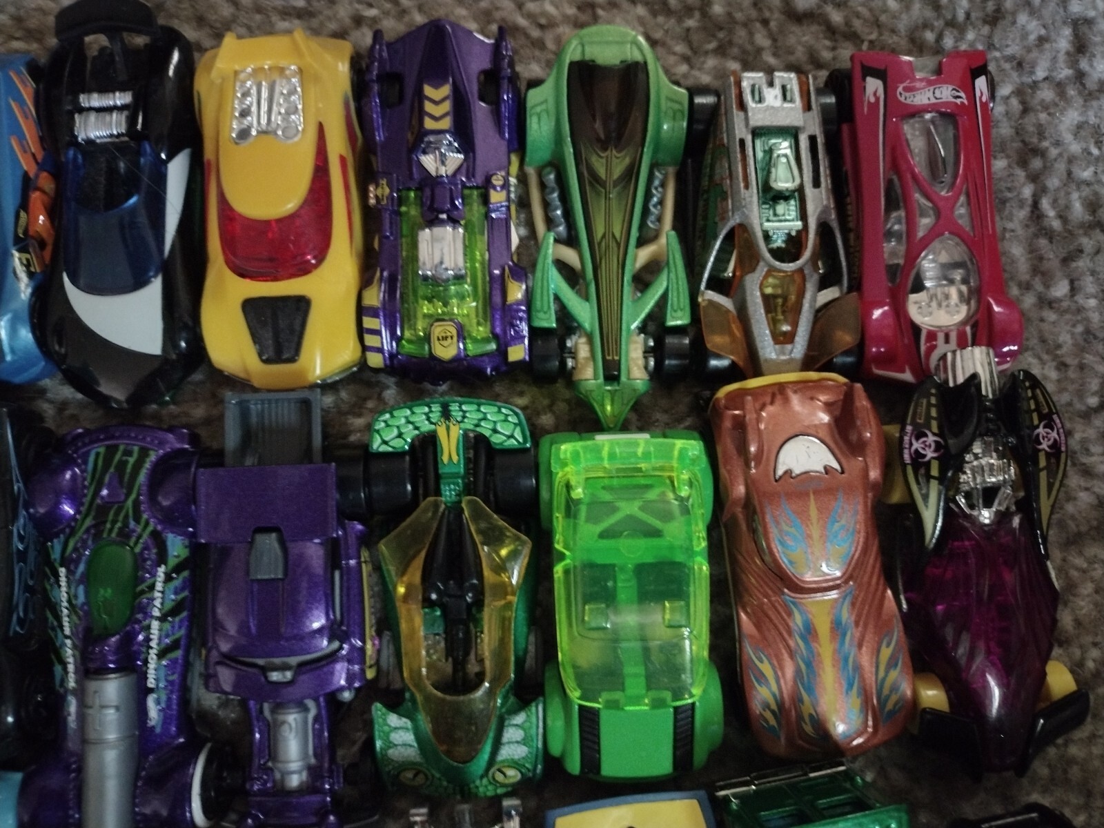Hot Wheels Lot of 50 Die Cast Cars Toys Various Cars Racers
