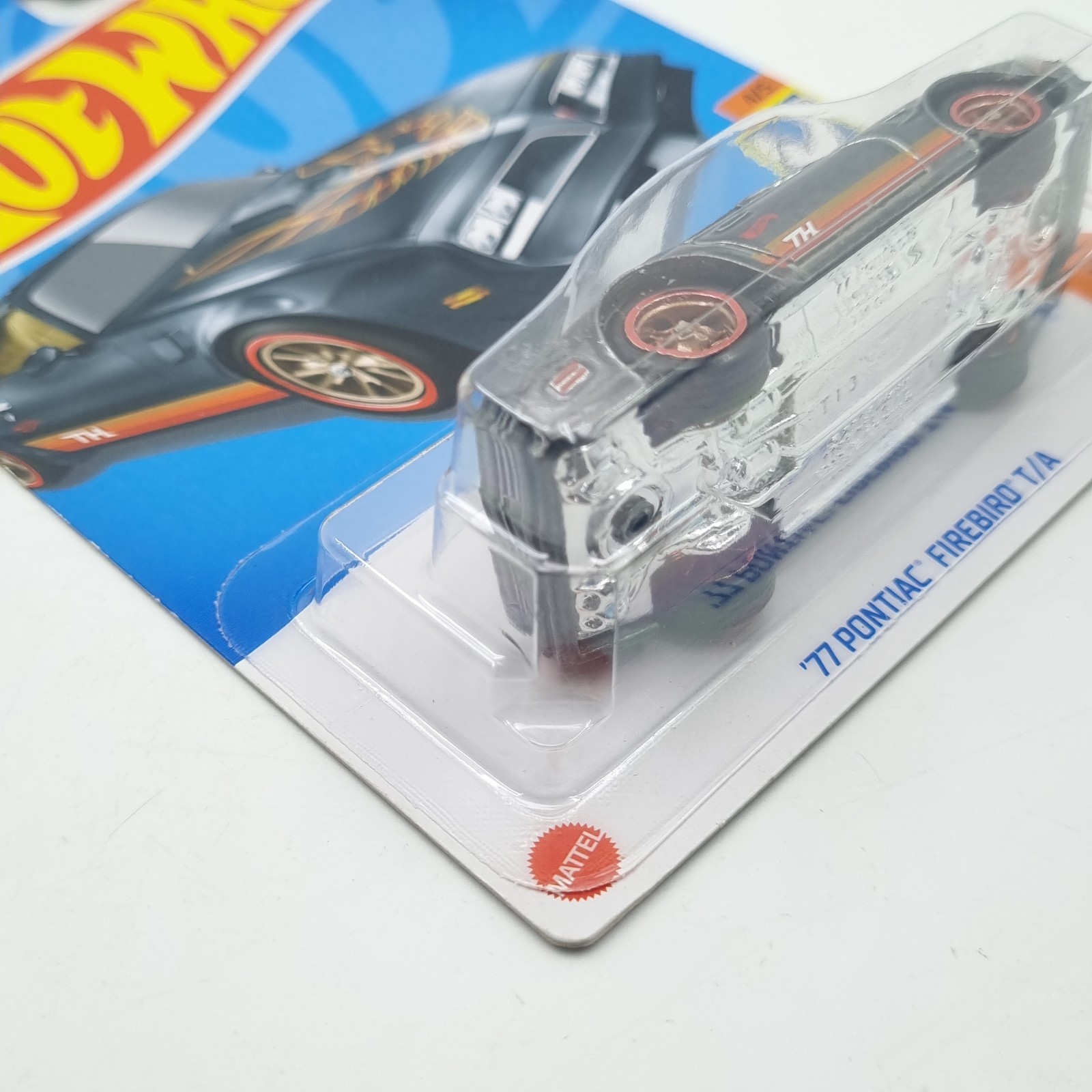 Hot Wheels 2024 Super Treasure Hunt ’77 Pontiac Firebird T/A W/ Protector