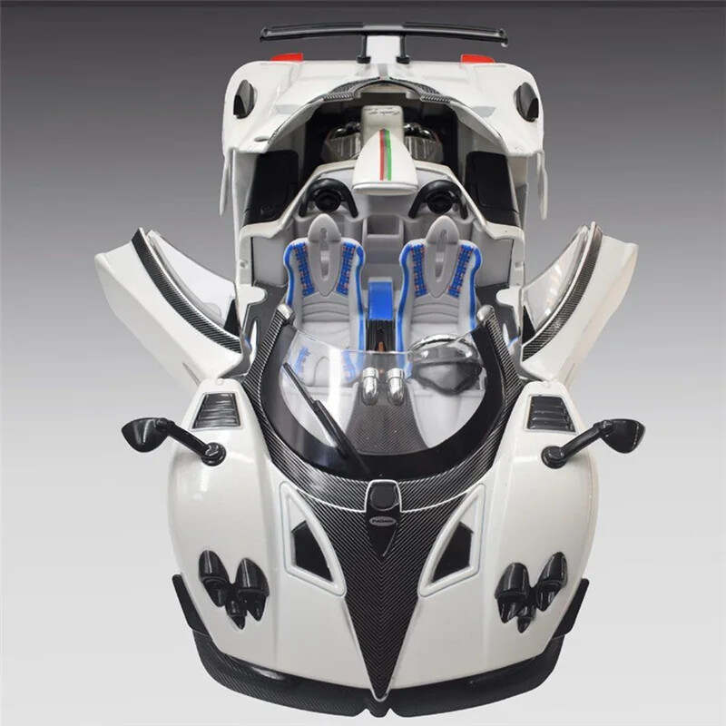 1:24 Pagani Zonda HP Barchetta Alloy Car Model Diecast Toy Vehicle Sound Light