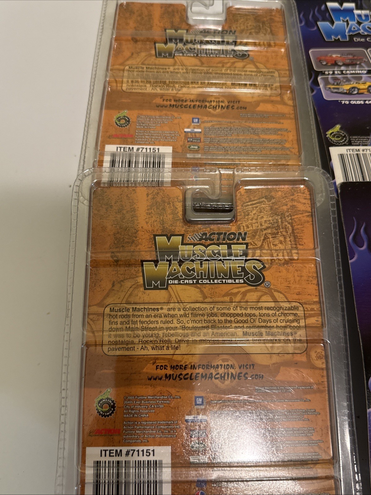 5 Muscle Machines In Packaging. Brand New. See Description For Details.