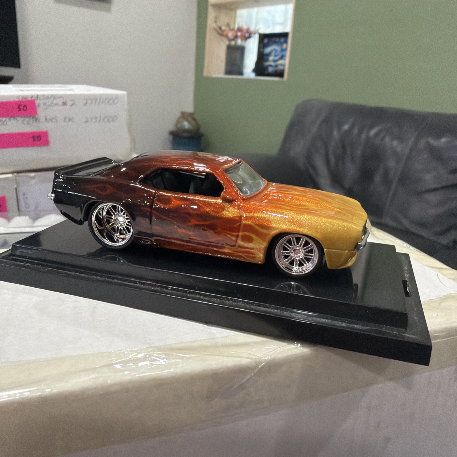 1/64 JADA BIGTIME CUSTOM PAINTED 1 OF 1 1969 CHEVY CAMARO MINT VERY SHARP