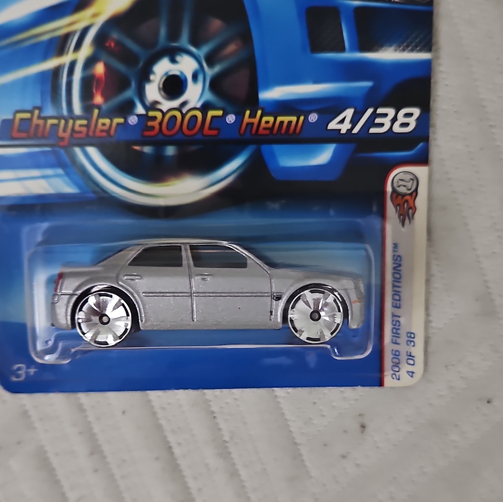 Hot Wheels First Editions 2006 Chrysler 300C Hemi 1:64 Silver Unopened Box