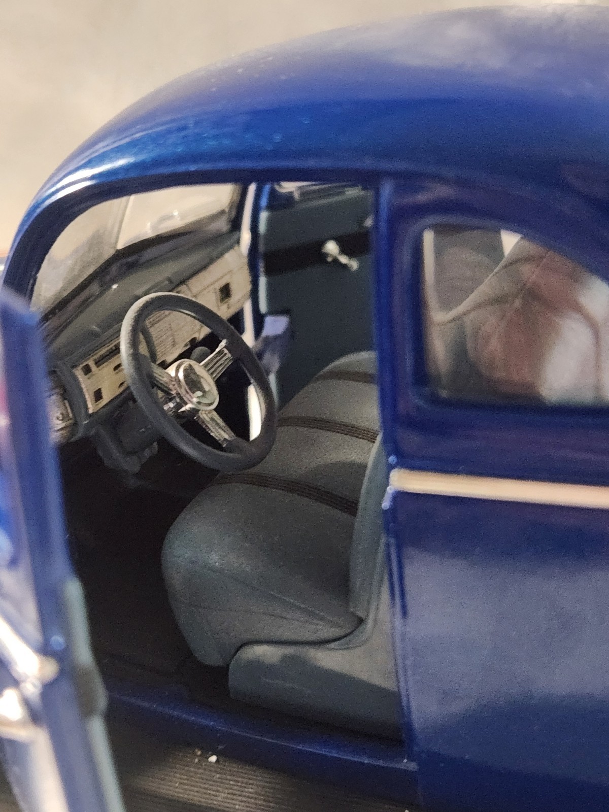 ERTL 1940 Ford Street Rod Die-Cast Car 1:18 Blue