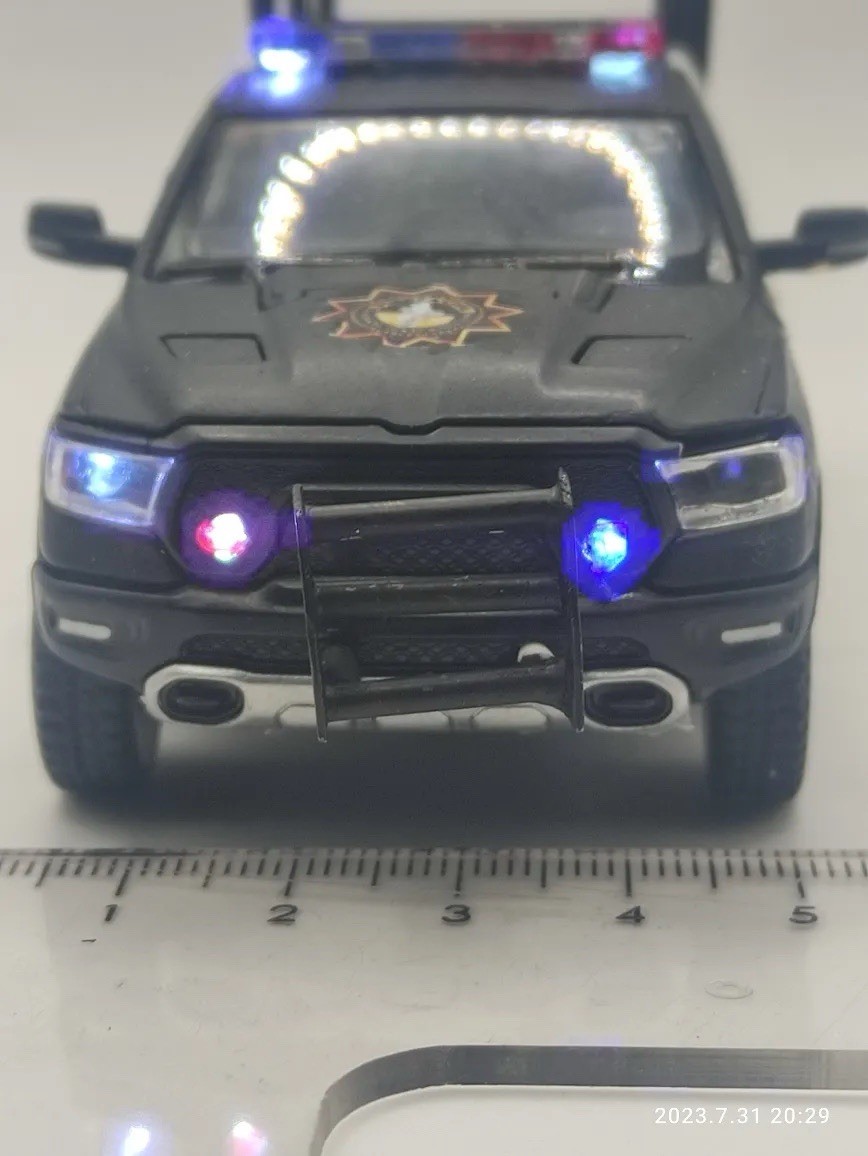 1:46 Mexico Guardia Civil Nuevo León Military Ram 1500 CUSTOM Car Mexican