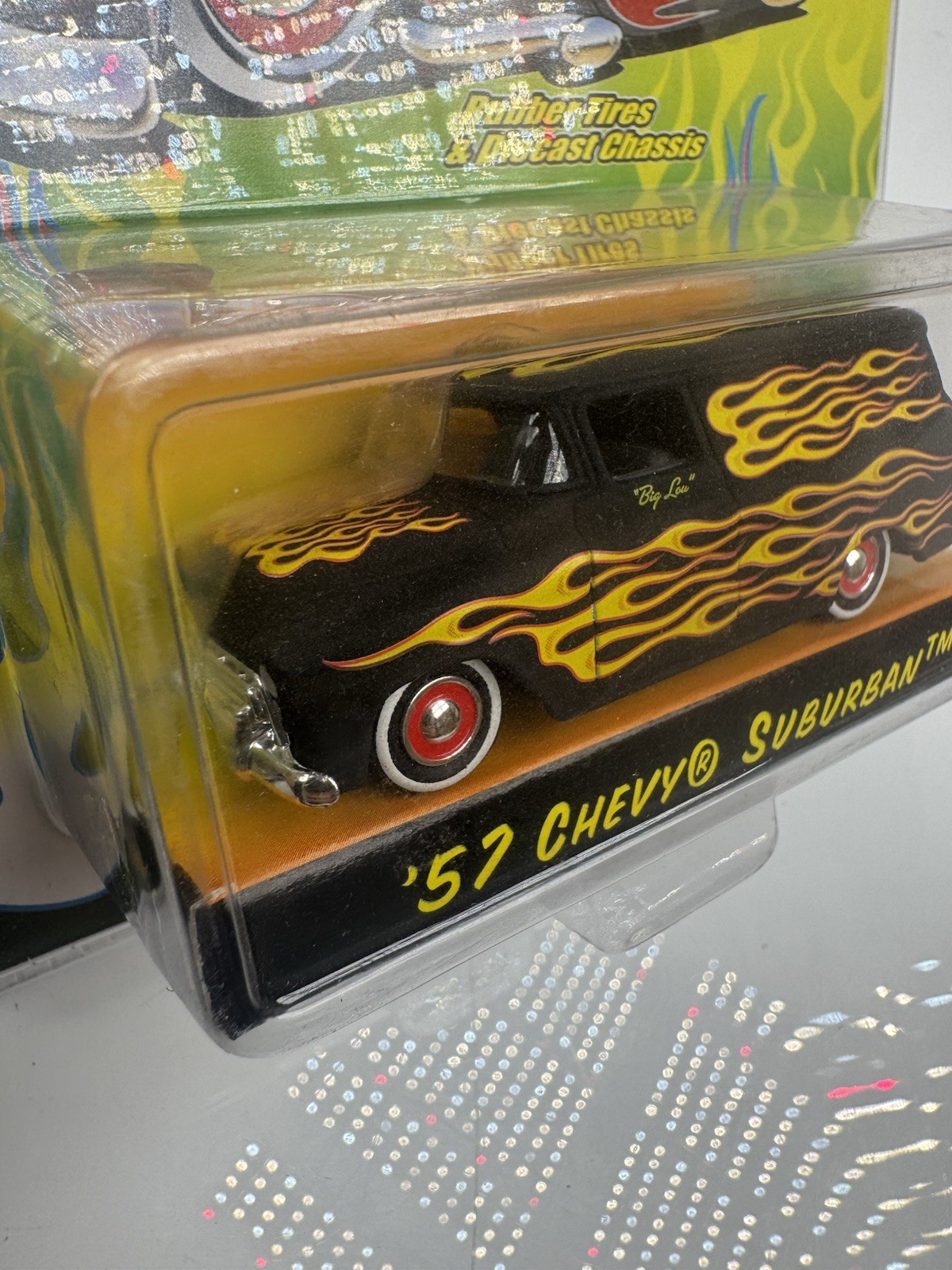 Jada Toys Road Rats 1:64 59 Chevy El Camino 57 Chevy Suburban 47 Fleetline Lot