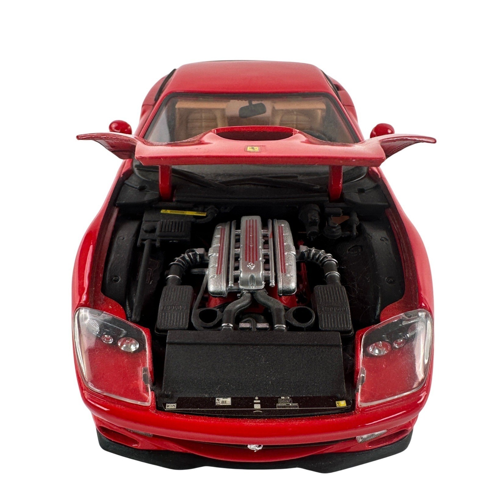 Ferrari Diecast Model Car Red 550 Maranello Pininfarina 1:18 Rosso Corsa