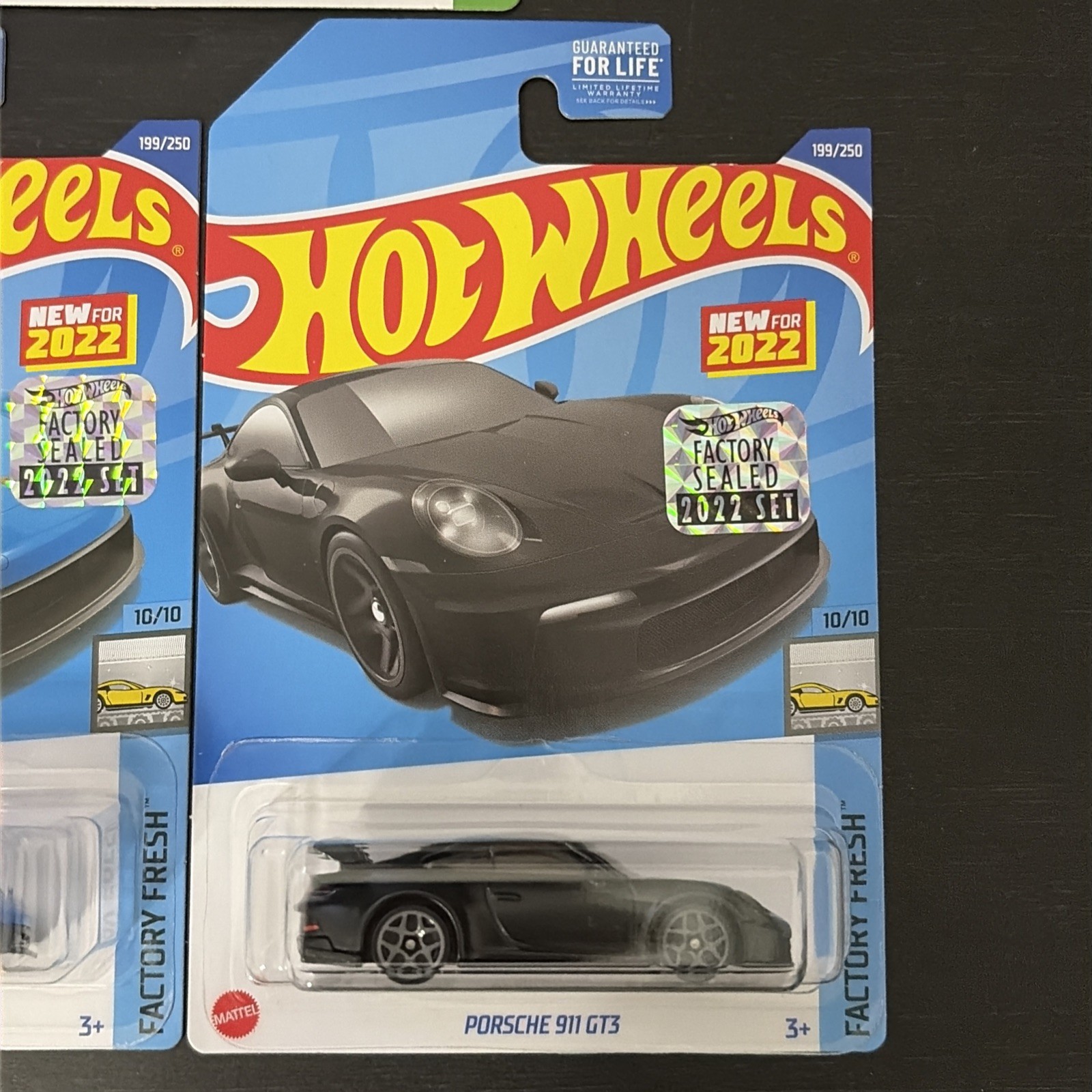 2022 Hot Wheels Porsche 911 GT3 Factory Sealed Lot of 3 + Kroger Exclusive 2023