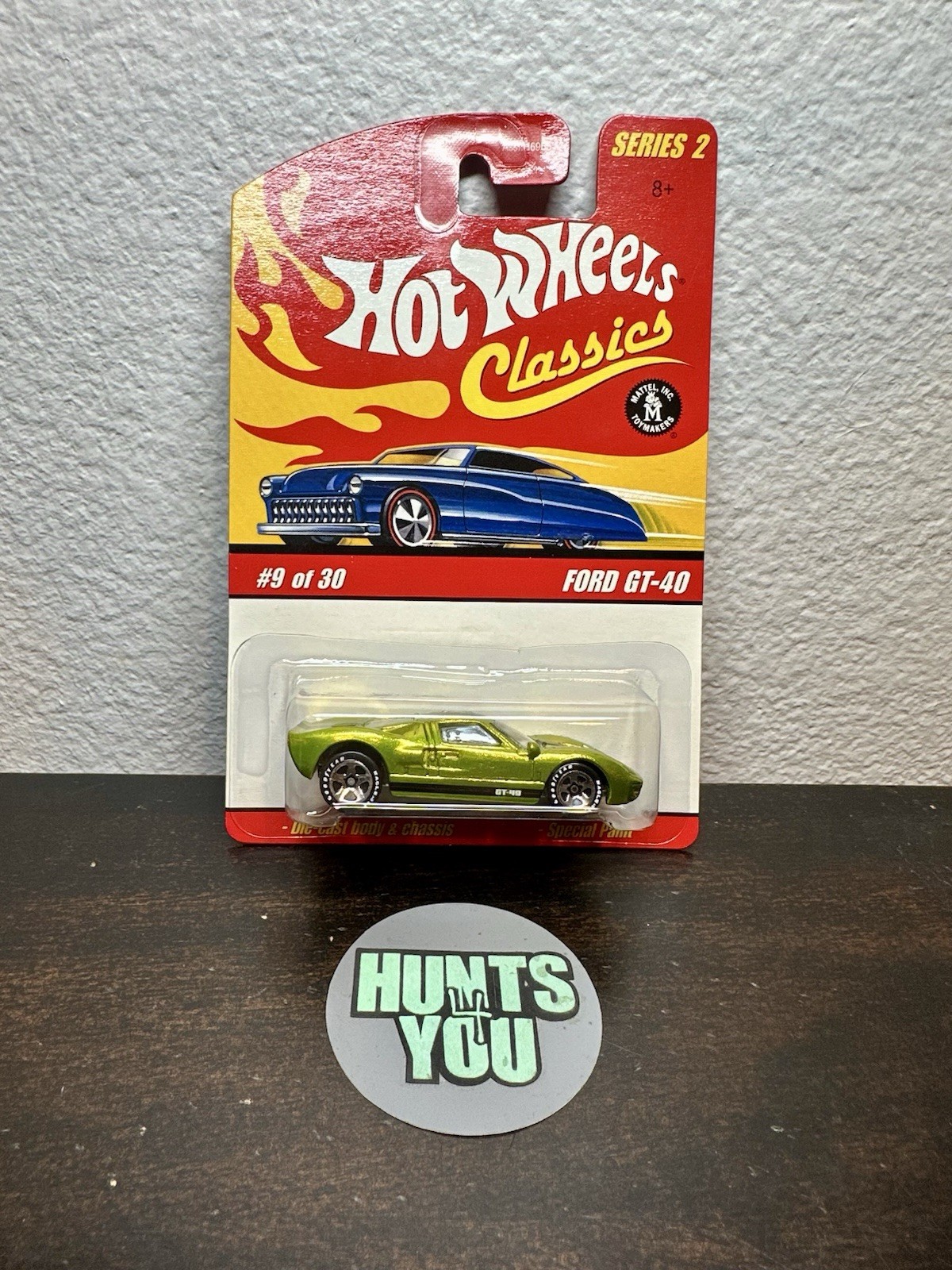 Hot Wheels Classics Series 2 Ford GT-40 Antifreeze