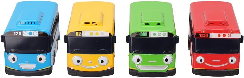 Tayo Special Metal Set Friction Toy Vehicles For Kids Age 3 And Up