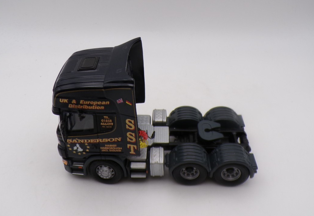 CORGI SCANIA CLASS L ‘STEPHEN SANDERSON’ VERY GOOD UNBOXED 1:50