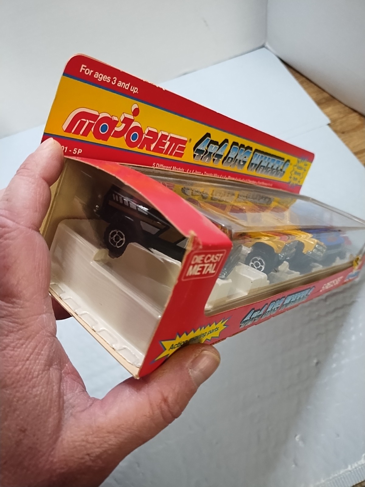 Majorette 4×4 Big Wheels 5pk Original Packaging SEALED AND FREE SHIPPING!!