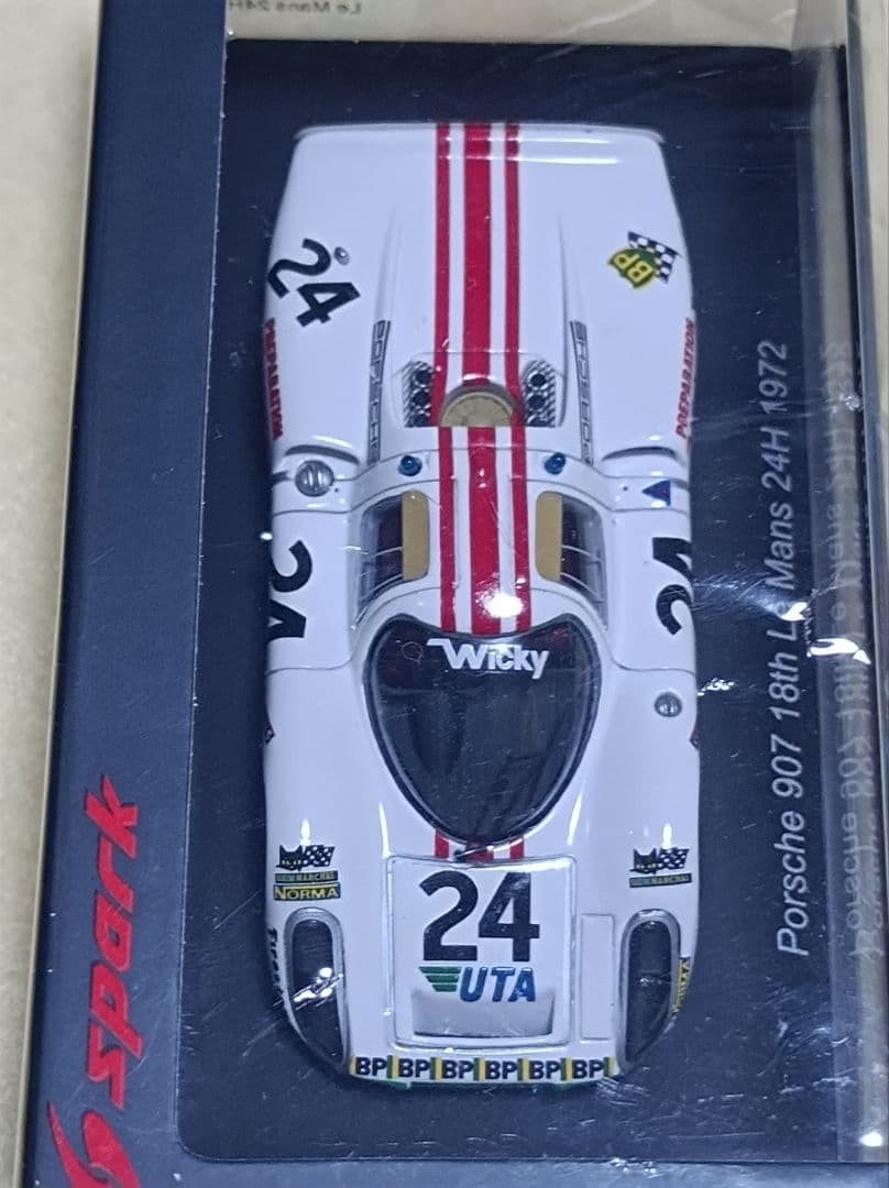Spark 1/43 Porsche 907 18th Le Mans 1972 Collectables 17+