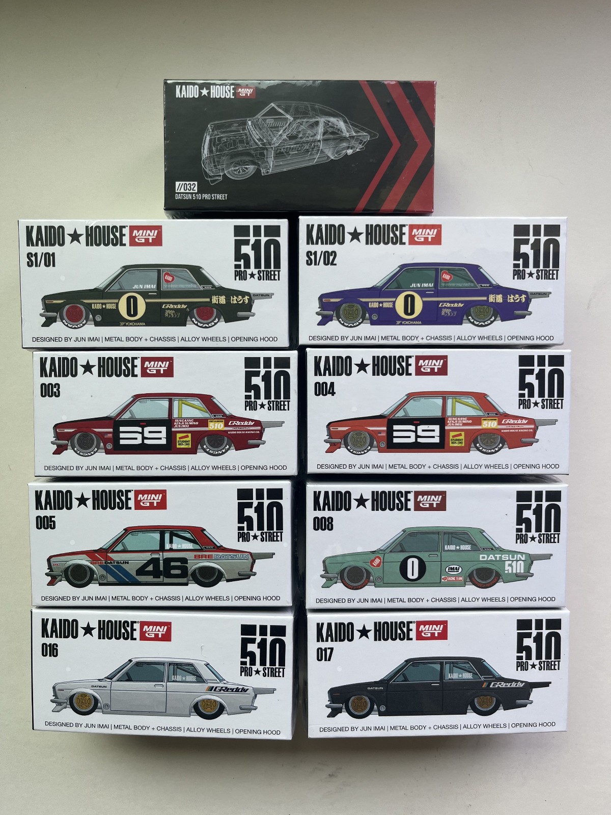 Kaido House lot of 9 Datsun 510 Pro Street sealed CHANCE AT CHASE read details