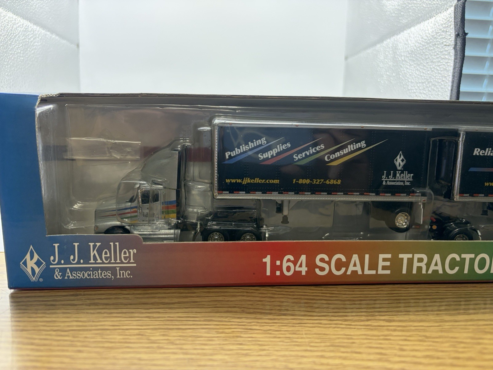 JJ Keller F.F. ERTL III, Inc. – International 9100i with Tandem Pup Trailers – 7