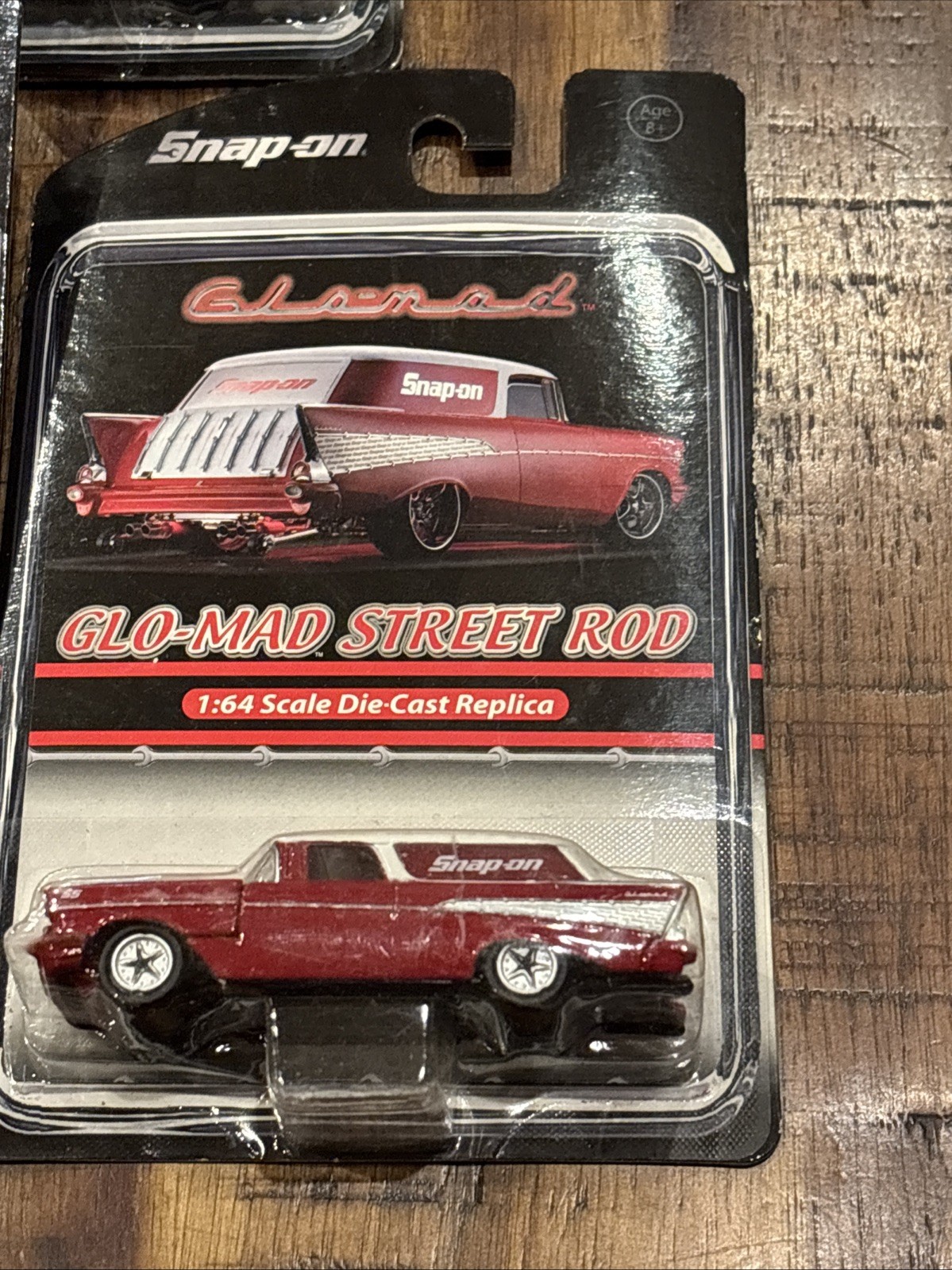 Snap-On Tools 5 Piece Glo-Mad Street Rod 1:64 Die-Cast Replica GM Chevy Nomad