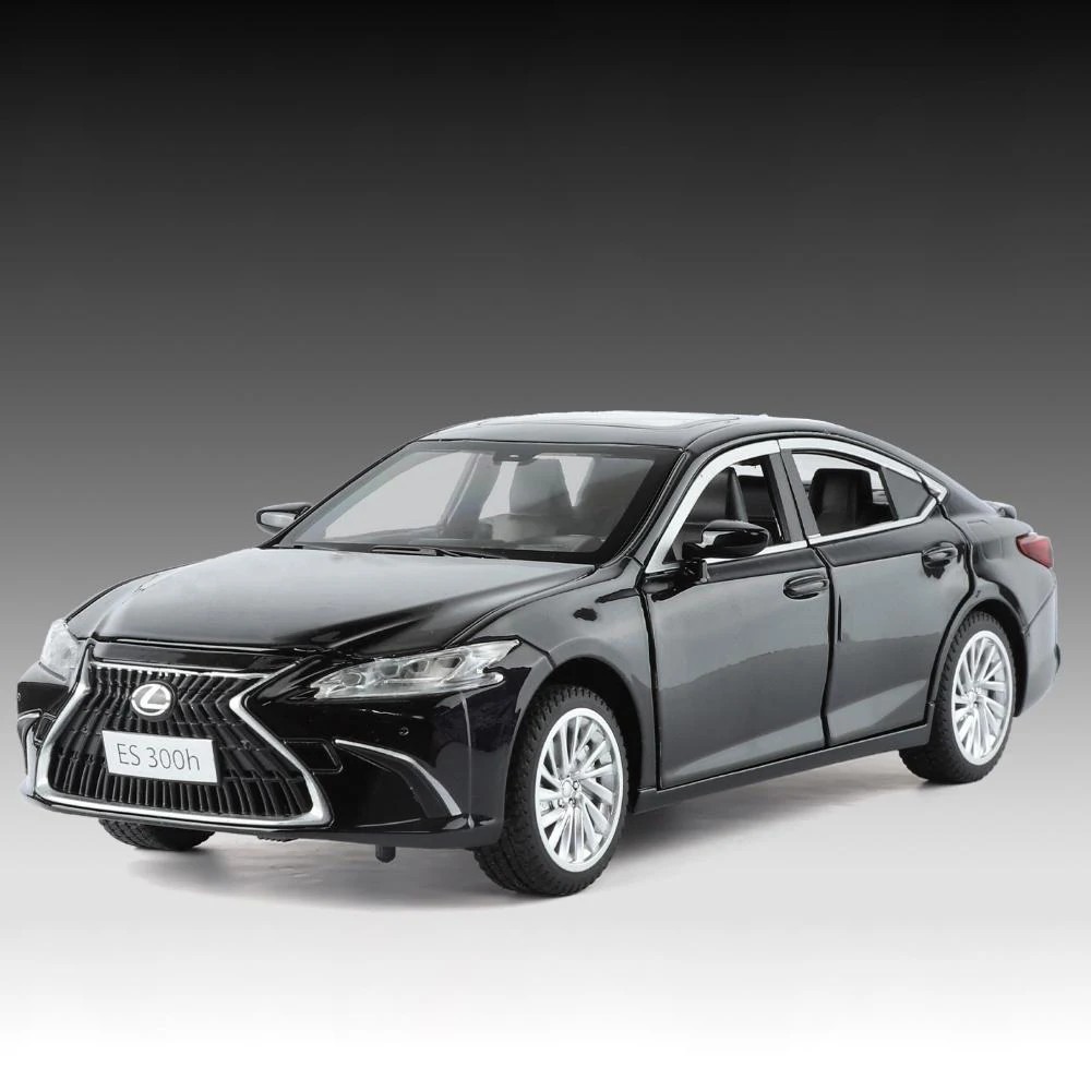 1:24 Lexus ES300 ES300h Alloy Diecast Car Model Sound Light Kid’s Collectibles