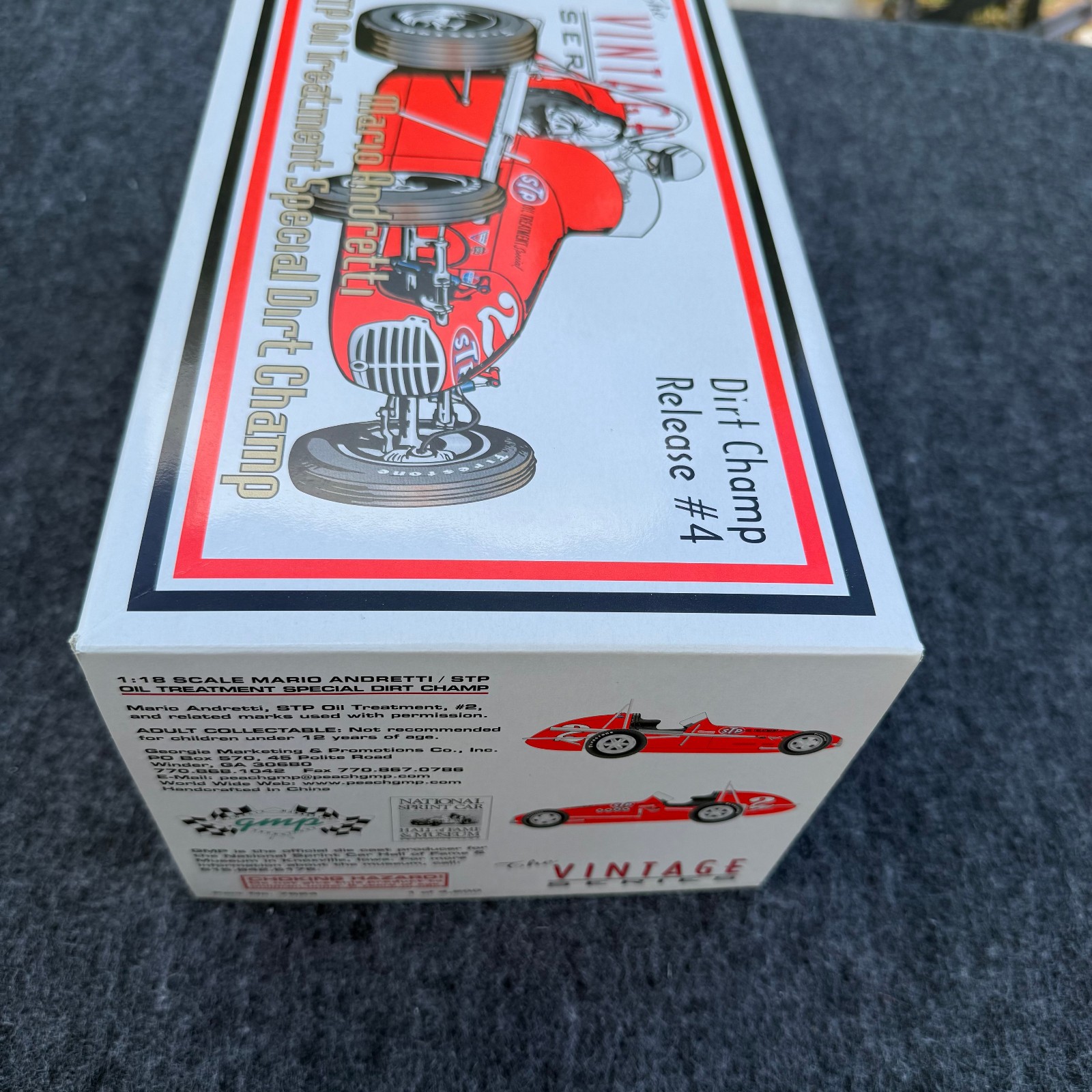 GMP #2 MARIO ANDRETTI STP OIL TREATMENT SPL OFFENHAUSER DIRT CHAMP 1:18 #7624 SR