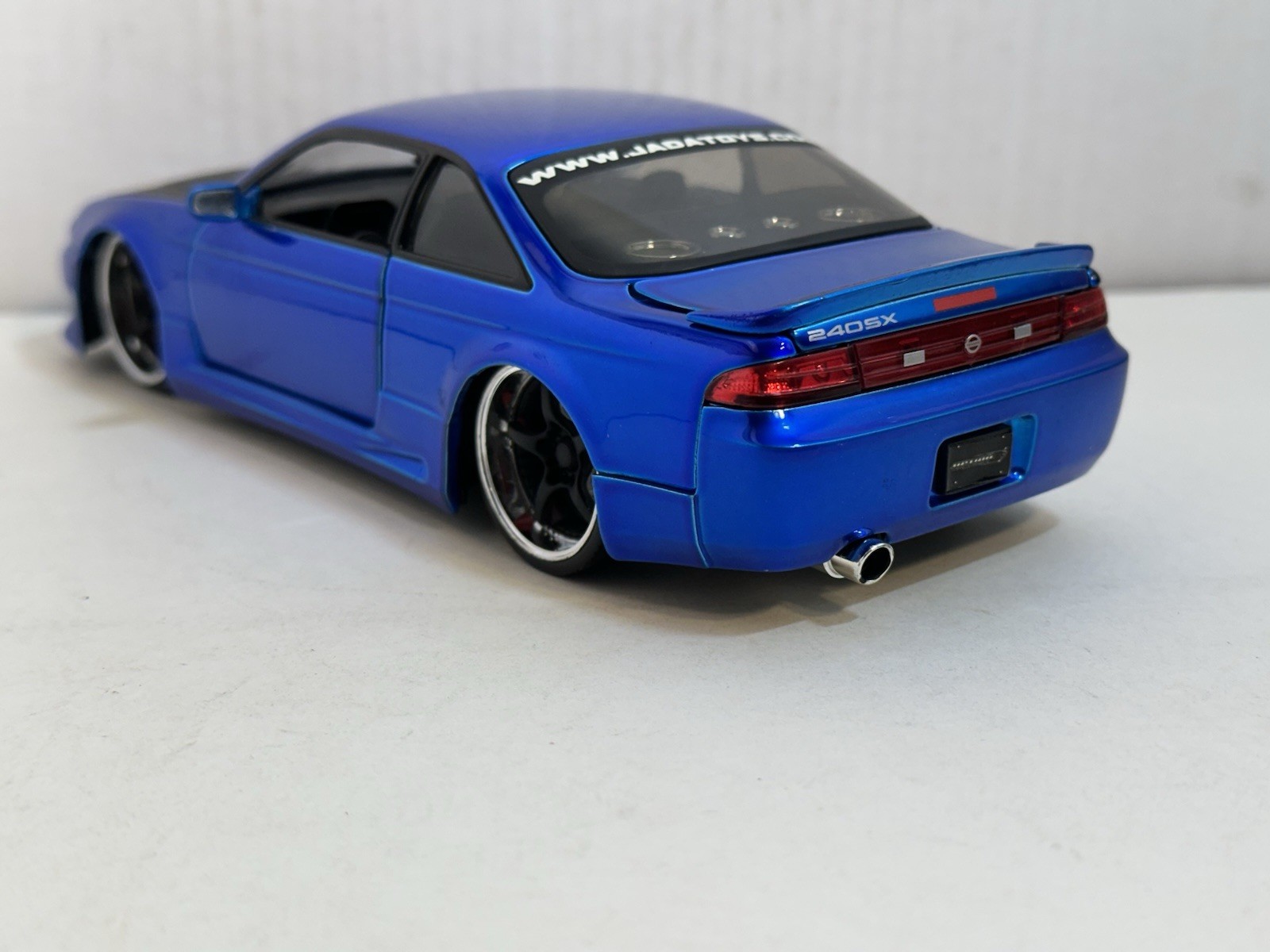JADA OPTION D 1998 NISSAN 240SX (S-14) BLUE 1:24 DIECAST MODEL CAR NEW NO BOX