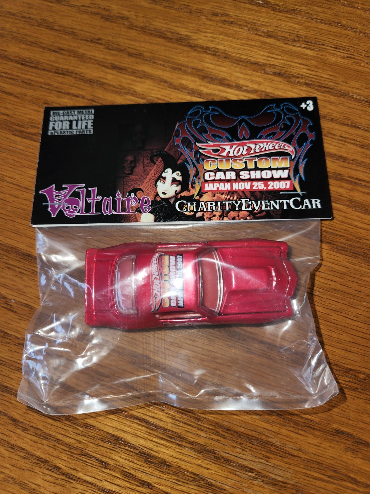 Ultra-limited 1 of 30 Hot Wheels 2007 Japan Red Evening with Voltaire Camaro