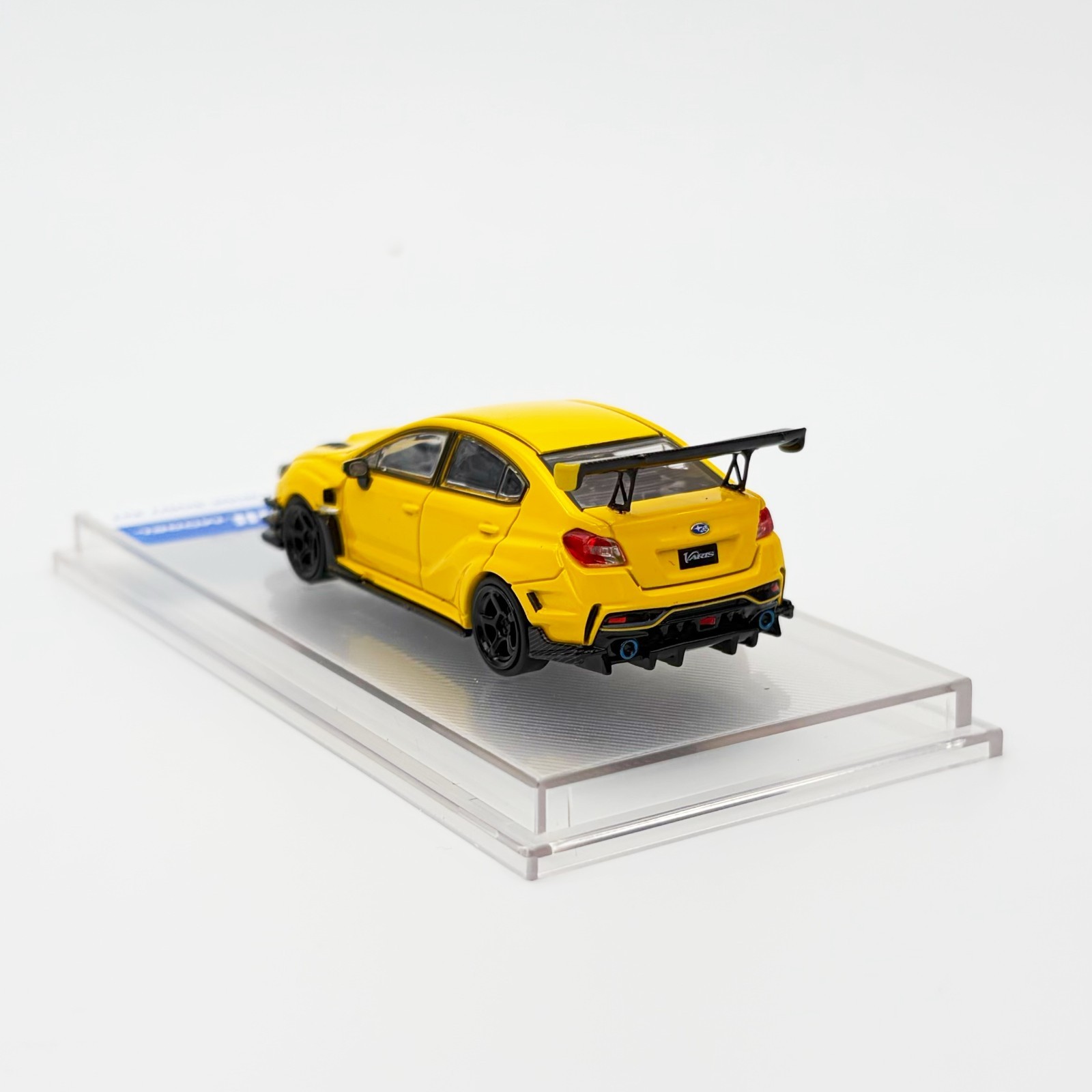 CM-Model 1:64 Subaru STi Varis Widebody 1.0 – Yellow CM64-STI-08