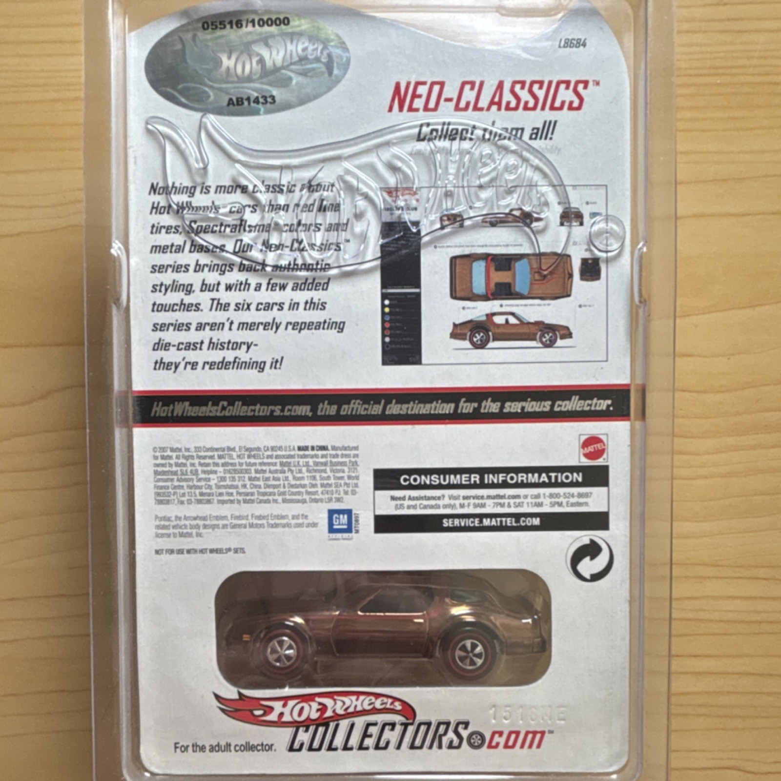 Limited Edition Neo-Classics Series 7 Hot Bird 5516/10000 2 of 6