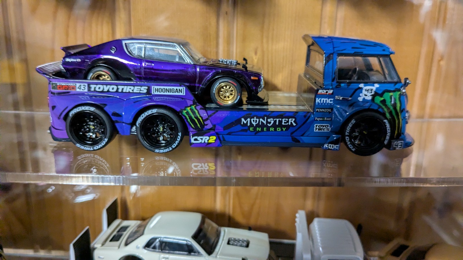 Liberty 64 Monster Energy 6 Wheel VW car hauler