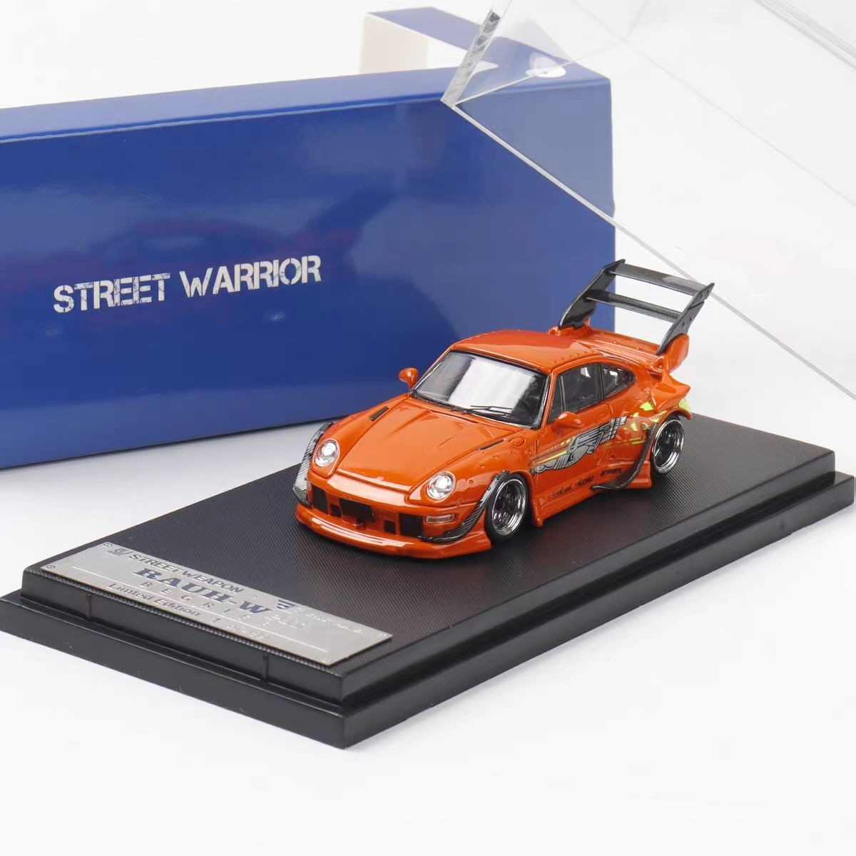 SW 1:64 RWB 993 Alloy car Model Collectible Ornament Gift toy