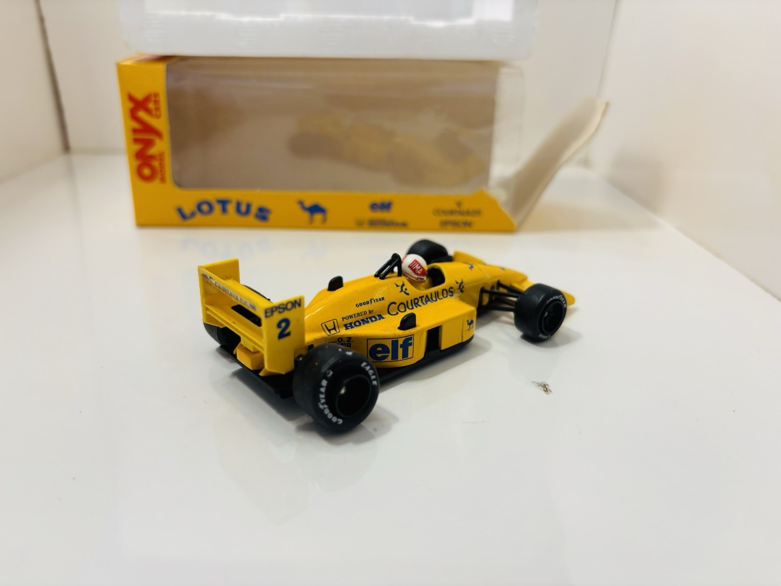 Onyx 1/43 Scale Ref.010 Lotus 100T F1 – Satoru Nakajima – Boxed
