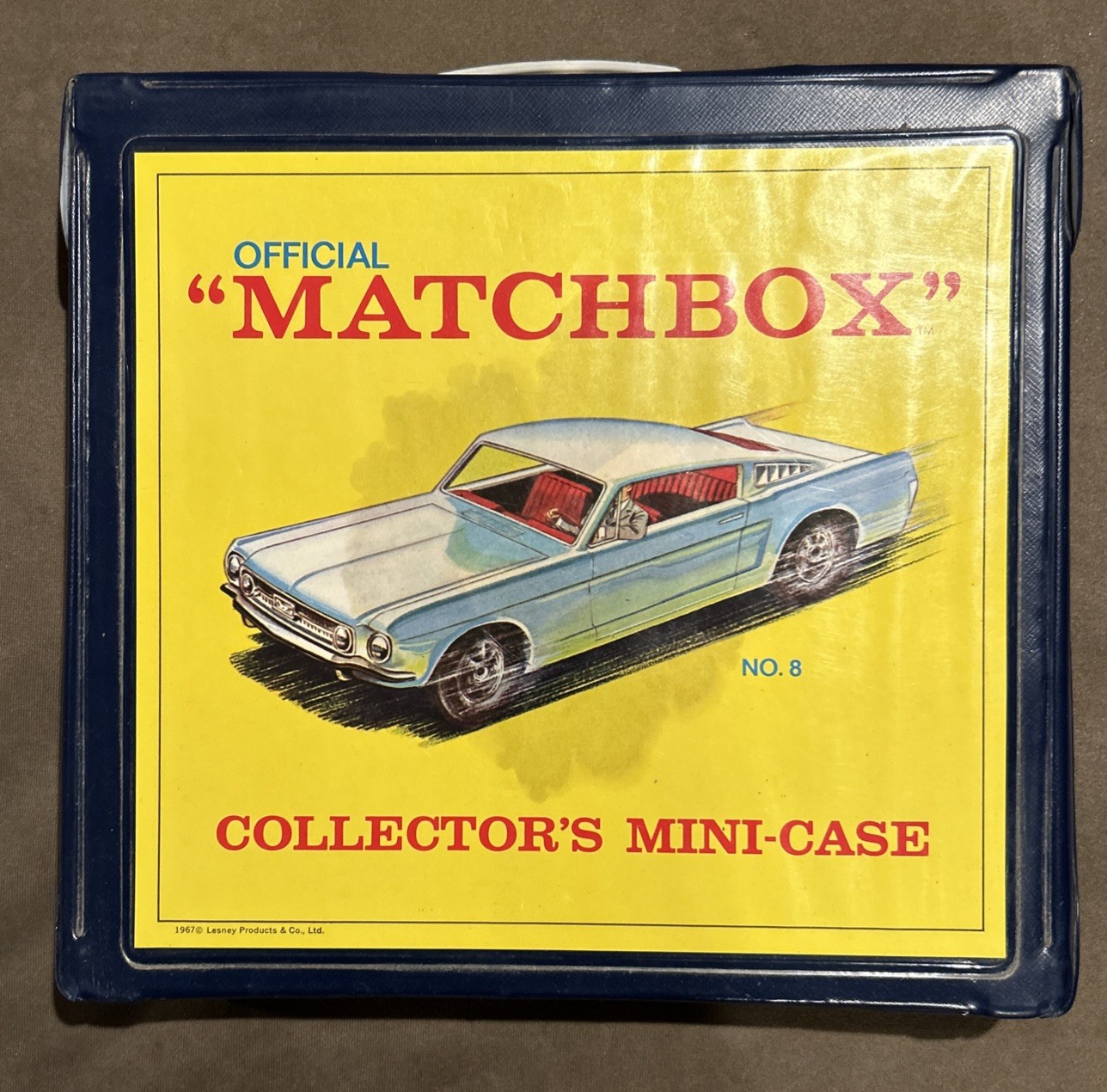 1967 Matchbox Collectors Mini Case Plus 18 Loose Vehicles Vintage Lesney