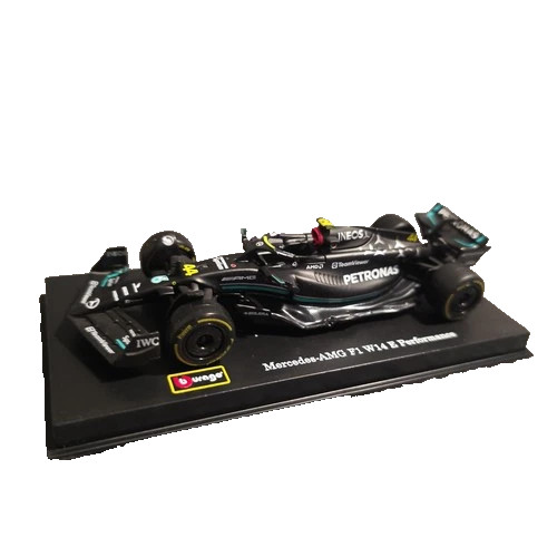 1:43 1/43 Lewis Hamilton #44 Mercedes AMG W14 2023 Final Season Die-Cast Car F1