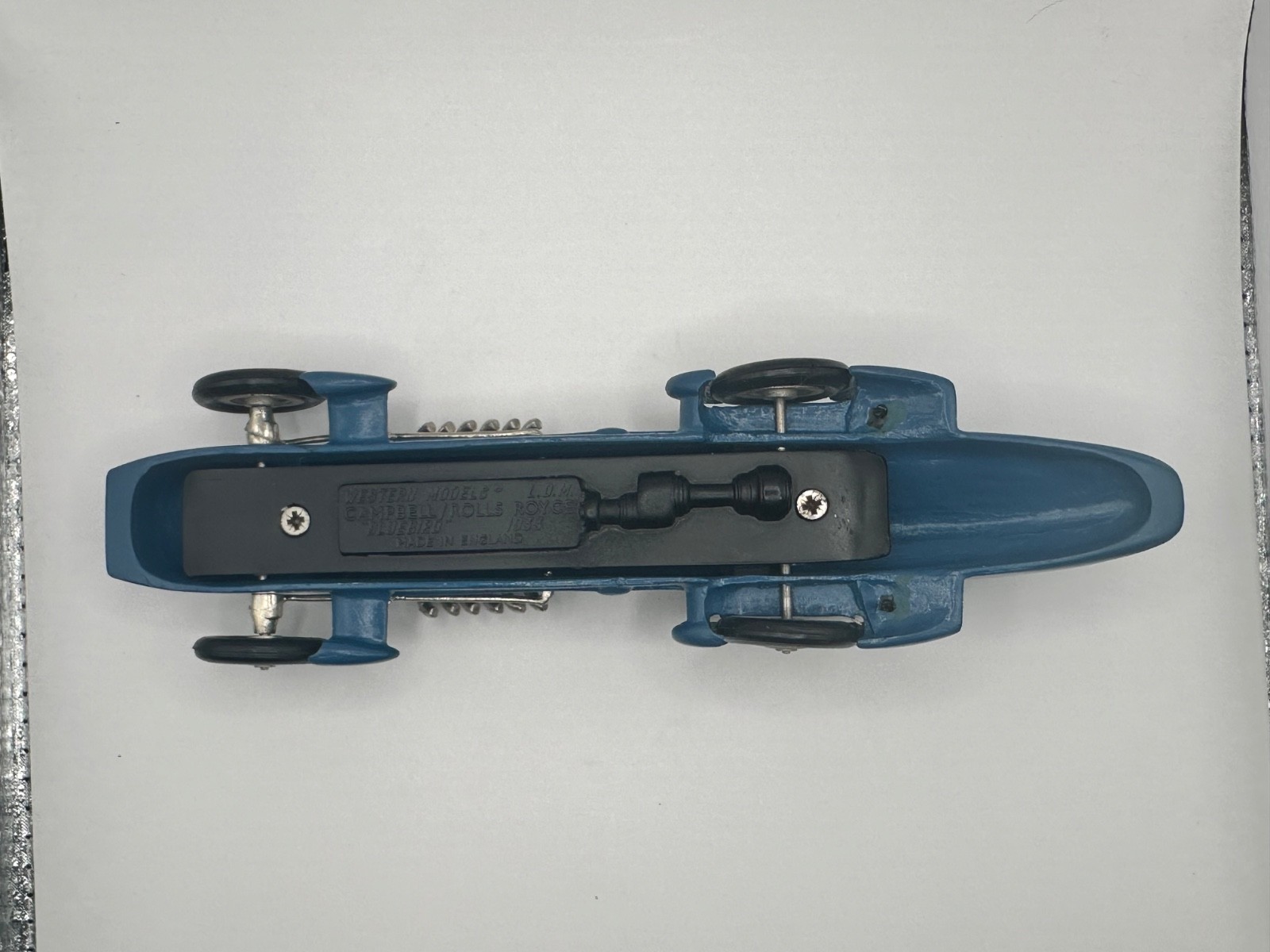 Western Models SB 1/43 – Bluebird Rolls Royce Engine Campbell Record 1933. (f44)