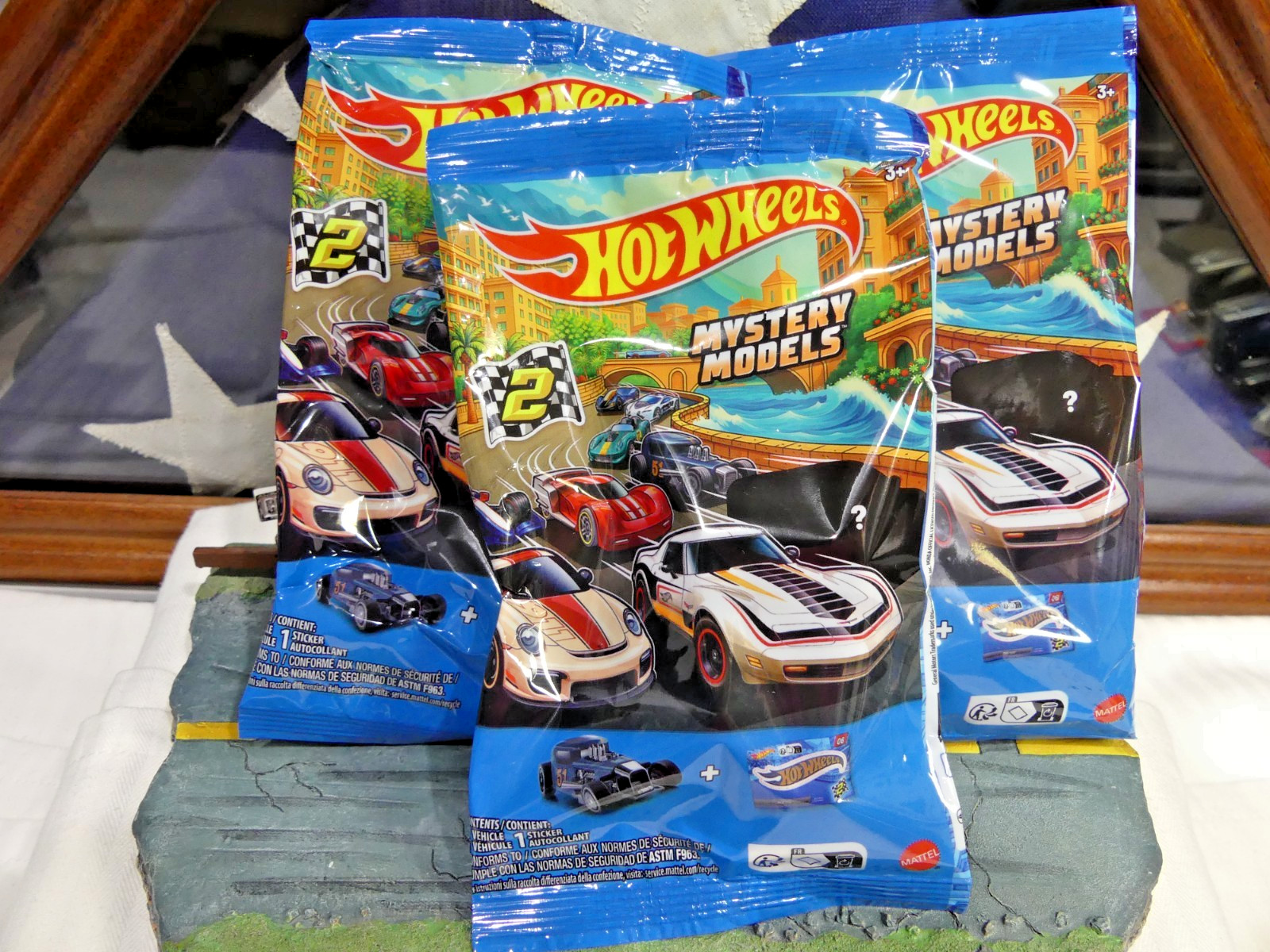 2026 Hot Wheels Mystery Models Series 2 Chase #’s 1,2,&3 Acura Corvette Porsche