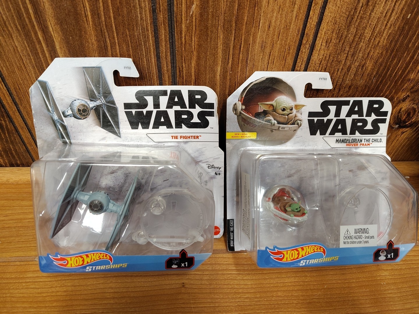 HotWheels Star Wars Starships Mandalorian THE CHILD Grogu Hover Pram The Fighter