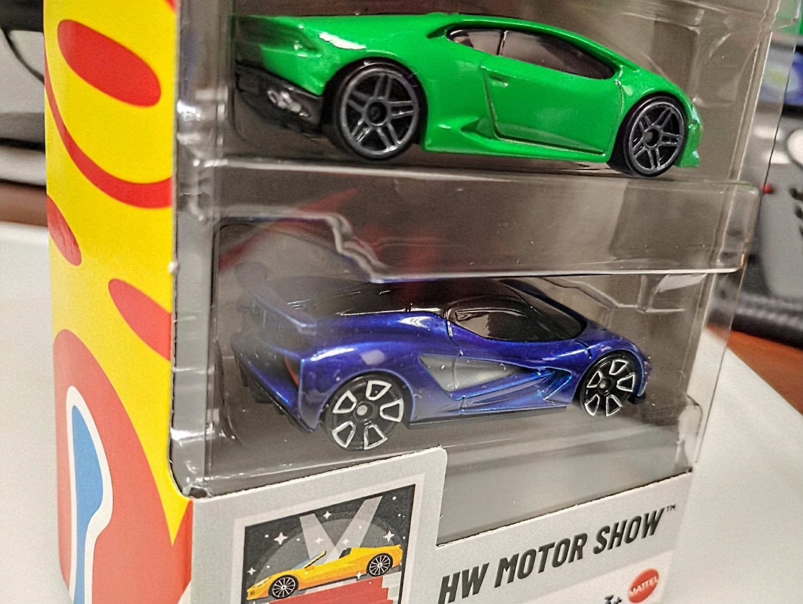 2025 Hot Wheels HW Motor Show 5 Pack Ferrari SF90 Stradale Lamborghini Huracan