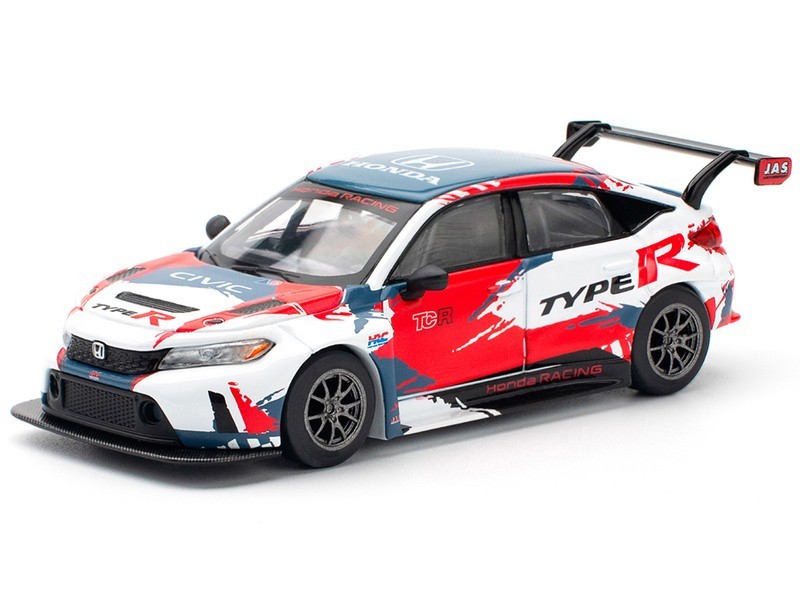 Pop Race 1:64 Honda Civic Type-R FL5 TCR PRESENTATION Diecast Car PR640153