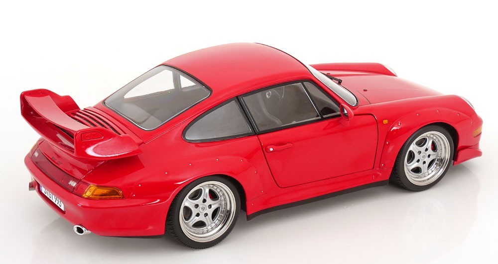 KK SCALE MODELS Porsche 911 (993) GT2 Speedline rims 1996 Red 1/12 Scale New!