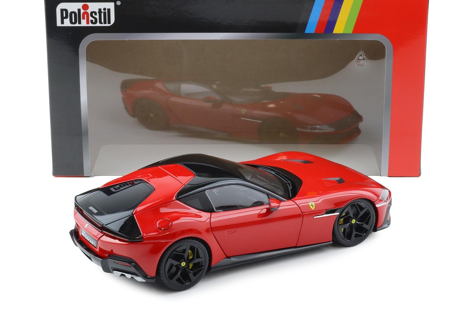 Polistil Ferrari 12Cylindri Coupe 2024 Rosso Corsa Red Diecast 1:18